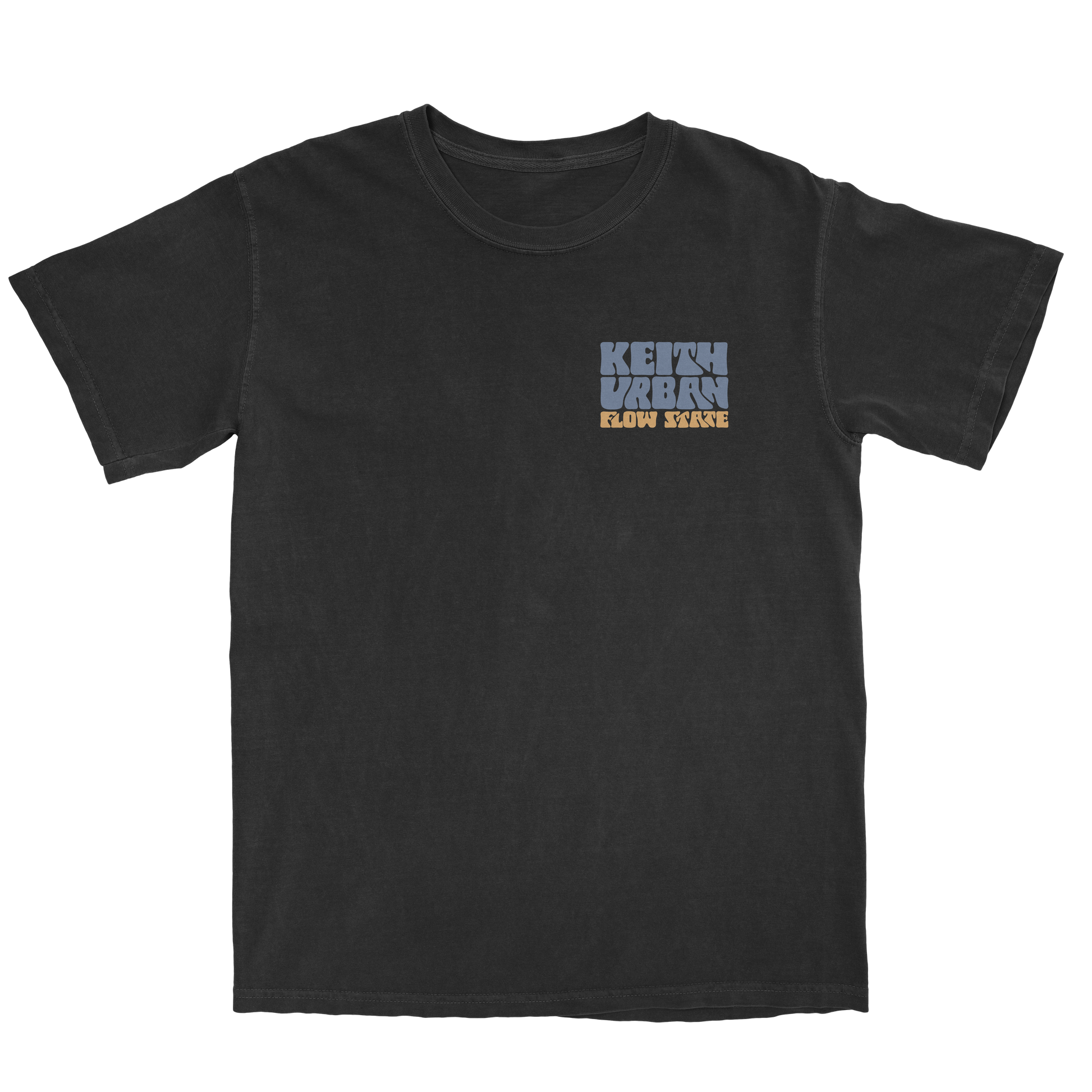 Flow State Black Tee (Pre-Order) – Keith Urban