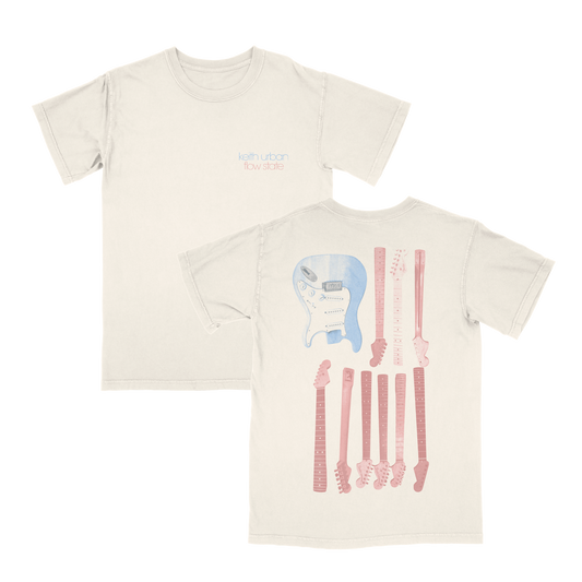 Flow State Ivory Guitar Tee (Pre-Order)