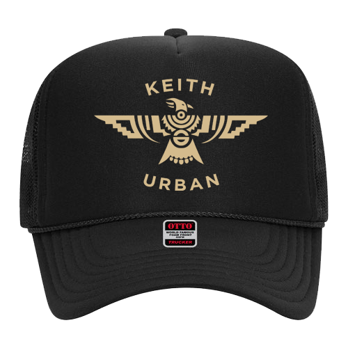 KU Phoenix Black Trucker Hat