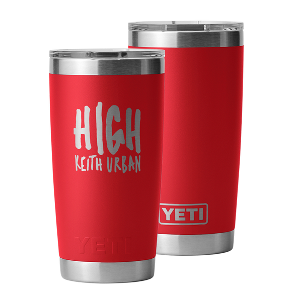 【新品】YETI Rambler 20oz Cup レスキュー レッド HIGH Yeti Rambler 20oz Tumbler in Rescue Red – Keith Urban