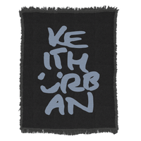 Keith Urban Smiley Woven Blanket